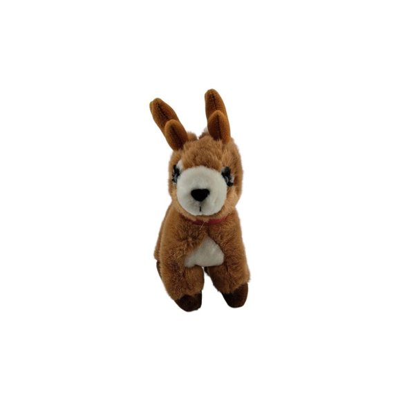 Sexy Lashes Russ Starlight Reindeer Stuffed Animal Plush Long Eyelashes Santa - Picture 2 of 11